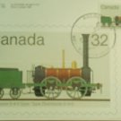 Canada 1984 Railroadiana First Day Cover Post Card Limited Edition #94 of 300