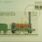 Canada 1984 Railroadiana First Day Cover Post Card Limited Edition #94 of 300