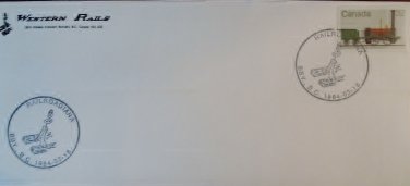 Canada 1984 Railroadiana First Day Cover Limited Edition #52 of 80