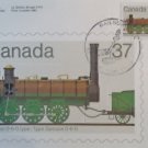 Canada 1984 Railroadiana First Day Cover Post Card Limited Edition #94 of 300 //37 cents