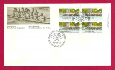 1982 Canada 30c  FDC  ROWING COMPETITION