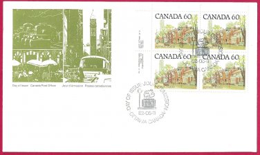 1982 Canada 60c OFDC # 723c ULpb Street Definitives