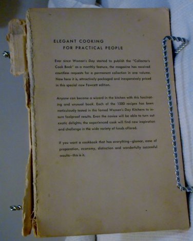 Elegant Cooking For Practical People Woman's Day 1964
