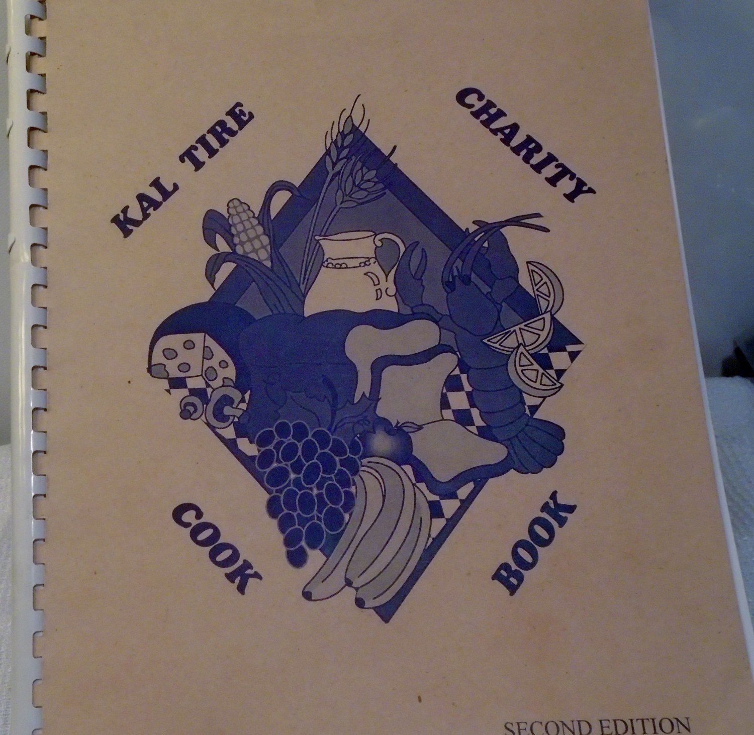 Kal Tire Charity Recipe Book Excellent Condition