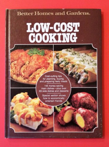 Better Homes & Gardens LOW COST COOKING Cookbook 1980 Hardcover Recipes