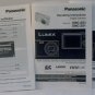 Panasonic Lumix DMC FX01 Original Operating Instruction English and French
