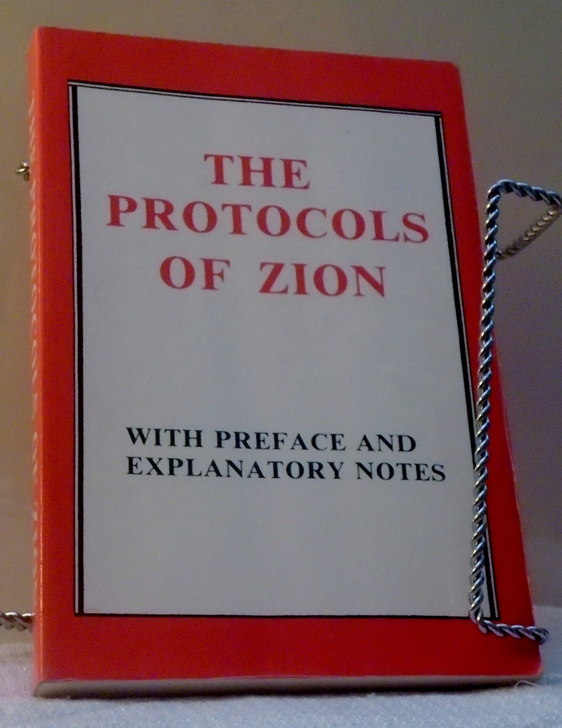 Protocols Of The Elders Of Zion by Marsden