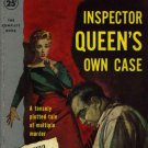 RARE 1957 Ellery Queen PB Inspector Own Case Paper Back
