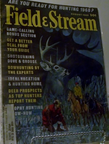 August 1968 Field & Stream