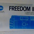 Minolta Freedom III Owners Manual