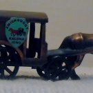 Miniature metal Amish Horse & Buggy (crest: Kalona Iowa)
