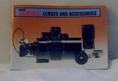 Asahi Pentax Lenses and Accessories Manual