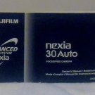 Fujifilm Nexia 30 Auto Manual