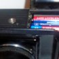 Nikon AF F-401s 35mm Camera with Konica Hexar AR 135mm F3.5 Lens Field Bag