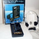 Pulser Radio AM/FM 44-2209-0 Stereo Pocket Receiver with Headphones