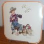 5 Norman Rockwell Hand Cut 'Place Matt's' 10 x 10 1/2"'