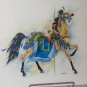 CAROUSEL WATER COLOUR BY BAUMGARDNER (a reproduction on artbrush paper)