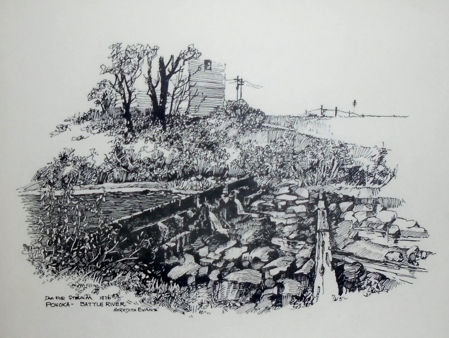 PRESERVING ALBERTA'S HISTORY (PONOKA BATTLE RIVER-DAM FOR STEAM)