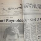 Burt Reynolds -The Similkameen Spotlight - August 27, 1986 - Our Kind of Man