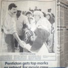 Burt Reynolds clippings (4) Penticton Herald (3) - Oliver Chronicle (1)