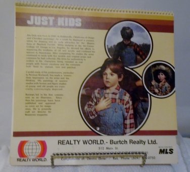 Just Kids 1981 Calendar Illustrated by Jim Daly