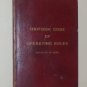 1962 CANADIAN RAILROAD UNIFORM CODE OF OPERATING RULES REVISION RARE RR RAILWAY