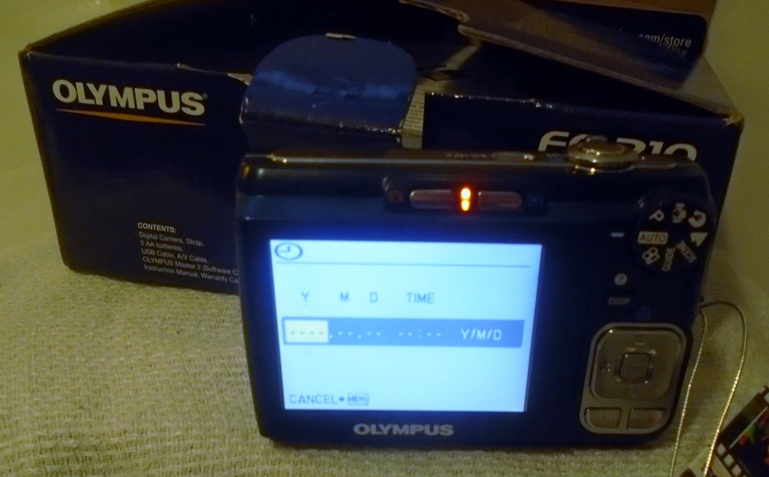Olympus FE-310 5X Zoom 8.0 MP  NIB