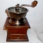 WOODEN COFFEE GRINDER W/HAND CRANK (Giftcraft)