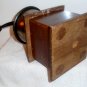 WOODEN COFFEE GRINDER W/HAND CRANK (Giftcraft)