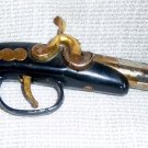 Pirate flintlock pistol / gun table lighter with fancy handle grip