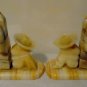 Vintage Onyx Marble Mexican Bookends (2)