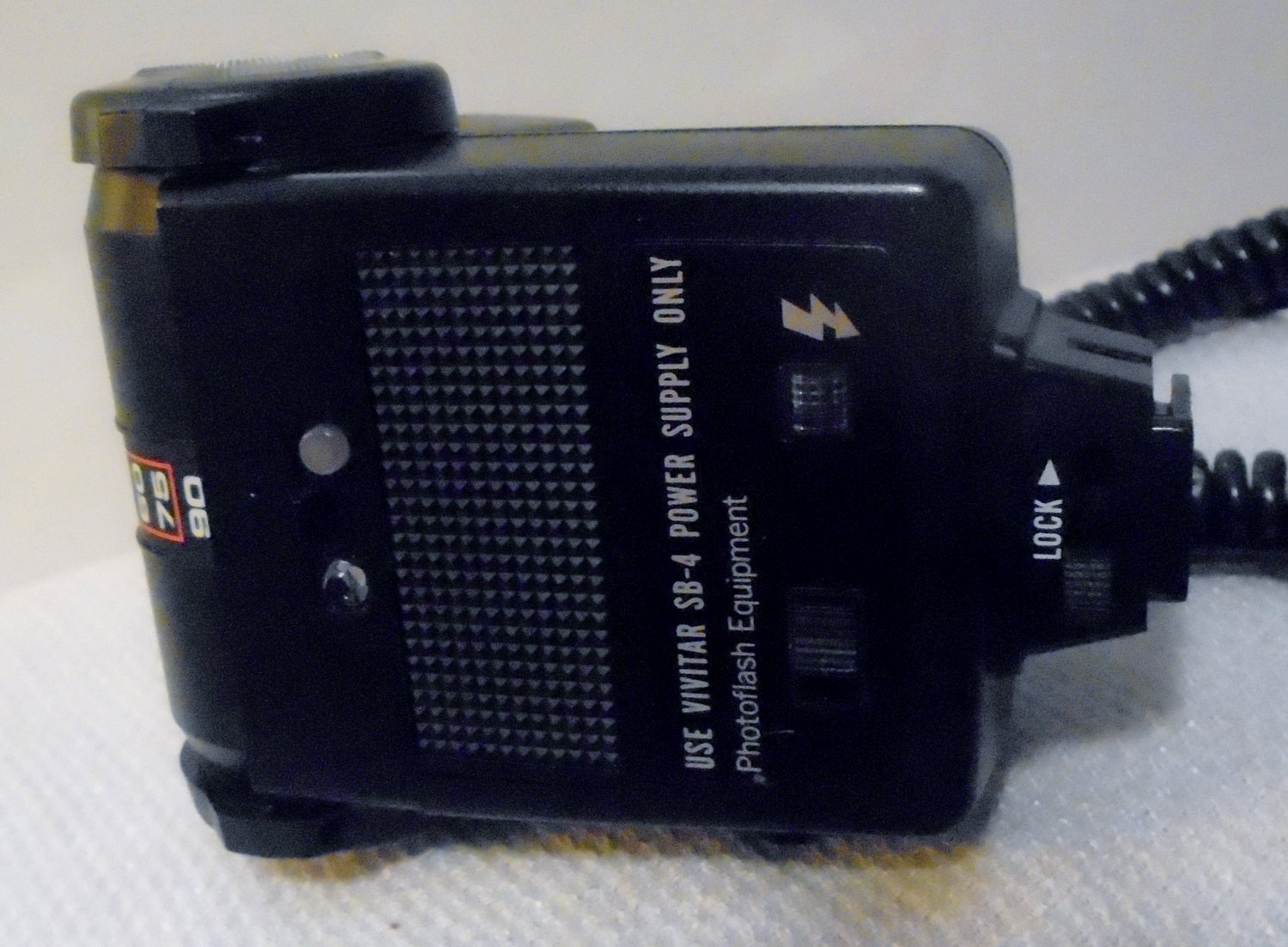 Vivitar 283 Electronic Flash Lighted Calculator Dial Auto 43 Feet