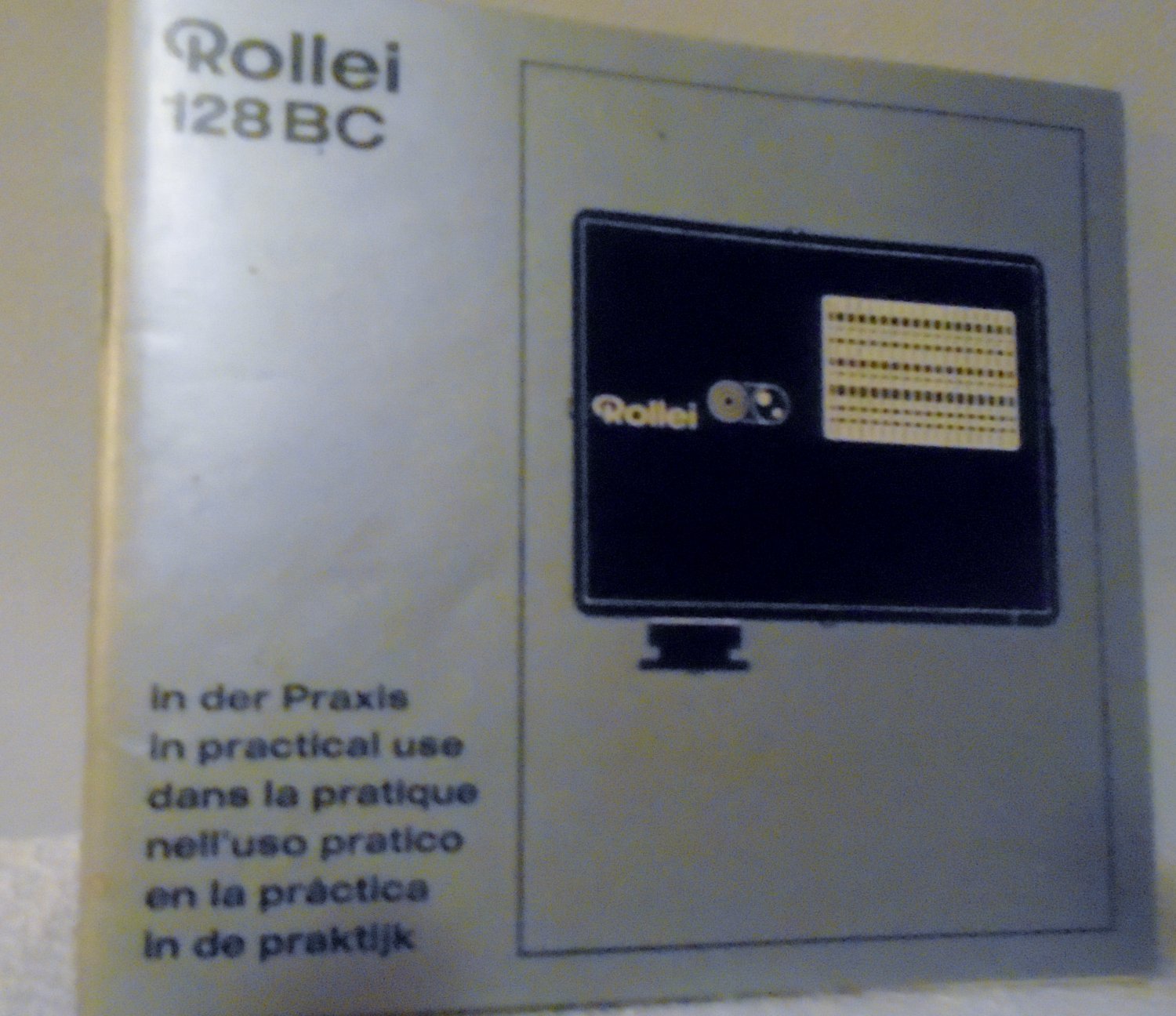 Rollei 128BC manual & brochure