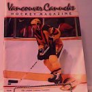 1982 Vancouver Canucks Hockey Magazine