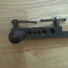 Vintage flanging tool for hydraulic lines