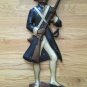 Sexton Minuteman & Continental Army Soldier Painted Cast Metal Wall Hanging