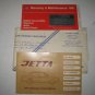 Vintage VW 1981 Jetta Owners Manual Purchased from Avox VW Bronx NY