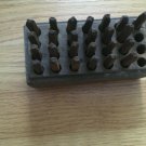 Vintage  metal stamping set