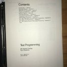 General Radio Test Programming GR Digital- Analog Test Systems 1977