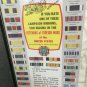 WW 1 to Vietnam War Campaign Ribbons Display Poster