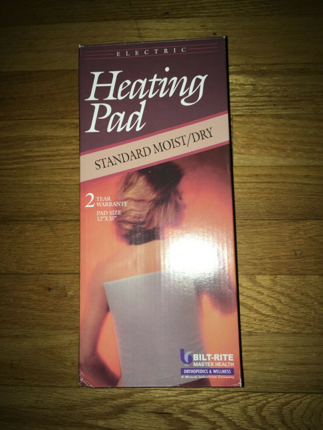 Mastex Bilt-Rite 600 Heating Pad Moist/Dry 110Volt