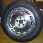 Nissan Al Wheels and Michelin Tire Circa 1990's