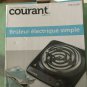 Courant Electric Burner 1000W Model CEB 1100K