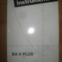 Texas Instruments BA II PLUS Financial Calculator