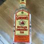 Vintage Gordan's Distilled London Dry Gin Bottle W Tax Stamp Bours Head