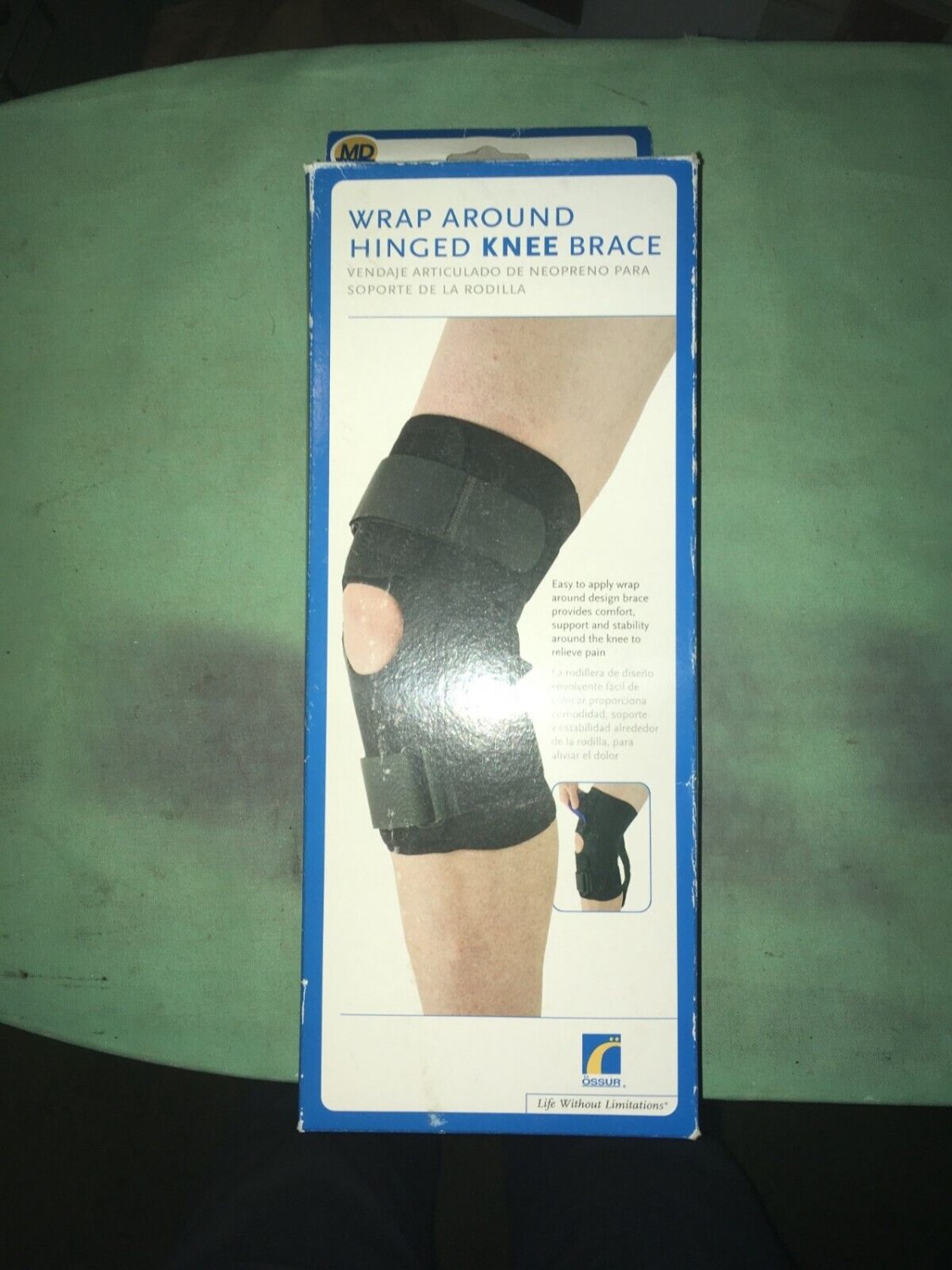 Wraparound Hinged Knee Brace Size Medium