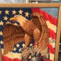 Bicentennial 1776-1976 Wall Mounted Framed Rug