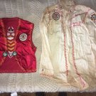 Vintage VFW Military Order of the Cootie MOC Lot Uniform Vest, Shirt and pants