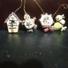 Vintage Christmas ornaments pre 1946, hand painted, hand made