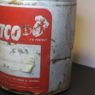 Antique Tin cans with lids. I have depression Era storage cans used for food.
